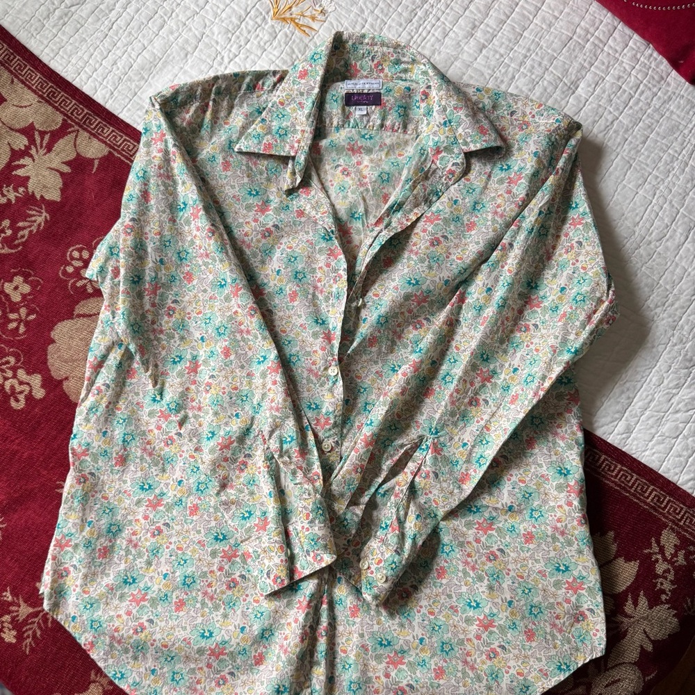 Floral Button-Up Shirt